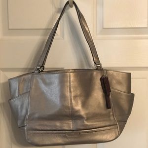 Coach Park Leather Carrie Purse